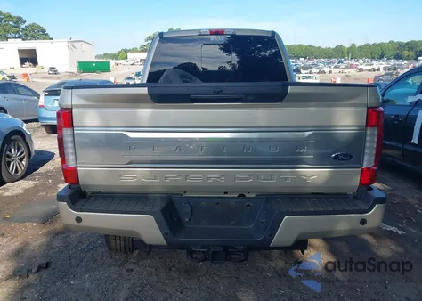 2017 Ford F-250 Platinum из США, поврежденный, VIN 1FT7W2BT6HEF35431